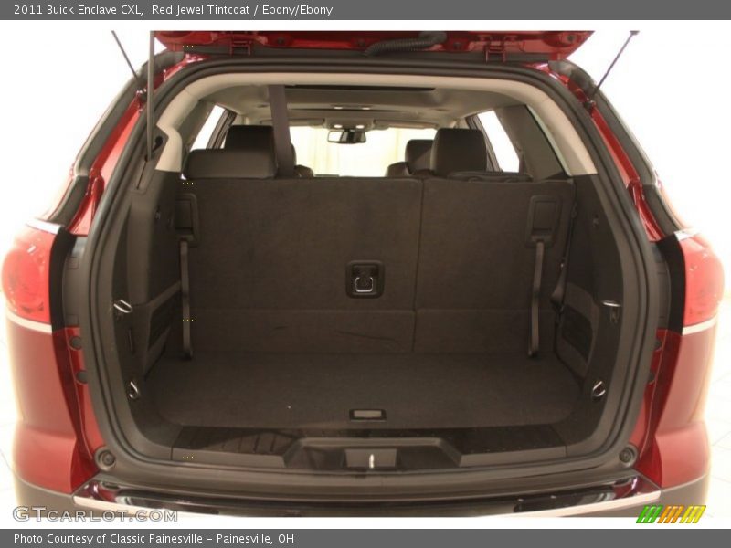 Red Jewel Tintcoat / Ebony/Ebony 2011 Buick Enclave CXL