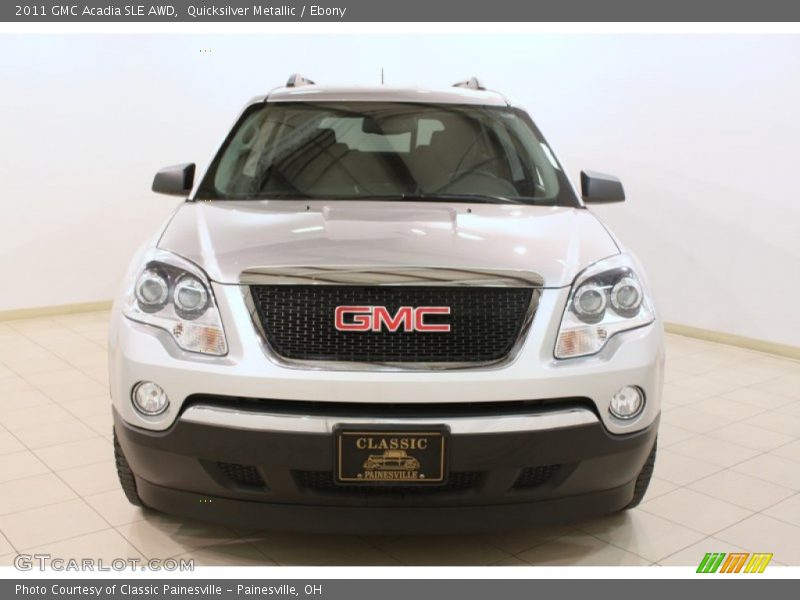 Quicksilver Metallic / Ebony 2011 GMC Acadia SLE AWD