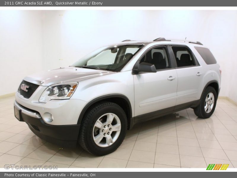 Quicksilver Metallic / Ebony 2011 GMC Acadia SLE AWD