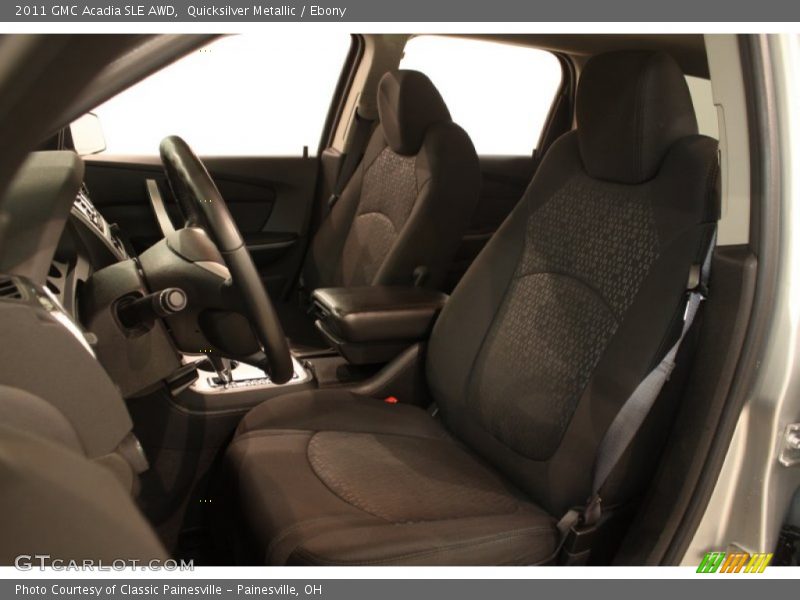 Quicksilver Metallic / Ebony 2011 GMC Acadia SLE AWD