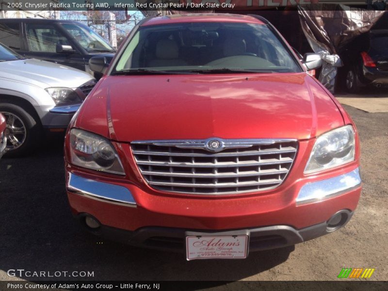 Inferno Red Crystal Pearl / Dark Slate Gray 2005 Chrysler Pacifica Touring AWD