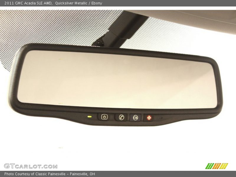Quicksilver Metallic / Ebony 2011 GMC Acadia SLE AWD