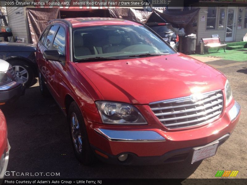 Inferno Red Crystal Pearl / Dark Slate Gray 2005 Chrysler Pacifica Touring AWD