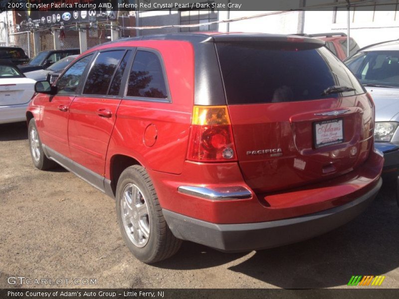 Inferno Red Crystal Pearl / Dark Slate Gray 2005 Chrysler Pacifica Touring AWD