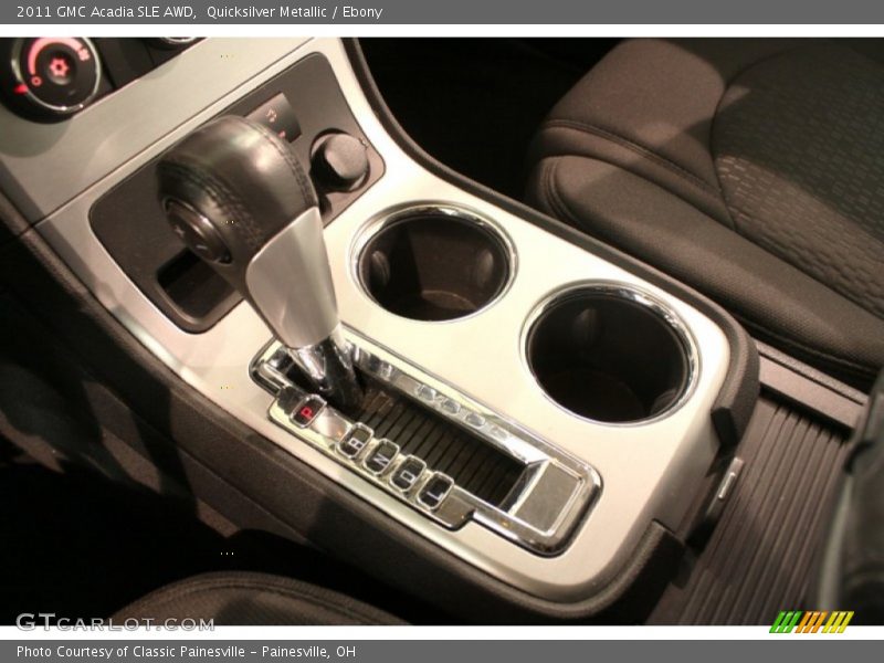 Quicksilver Metallic / Ebony 2011 GMC Acadia SLE AWD