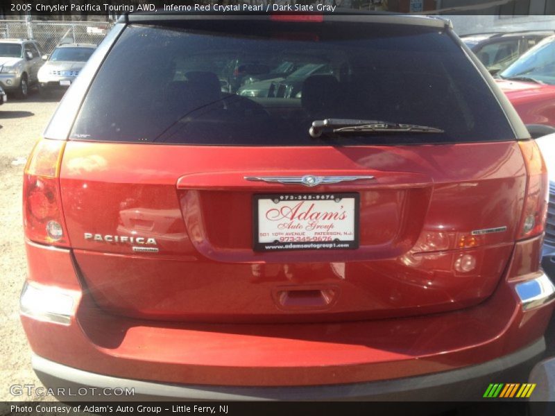 Inferno Red Crystal Pearl / Dark Slate Gray 2005 Chrysler Pacifica Touring AWD