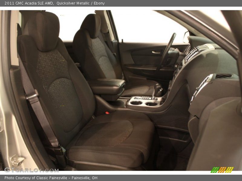 Quicksilver Metallic / Ebony 2011 GMC Acadia SLE AWD