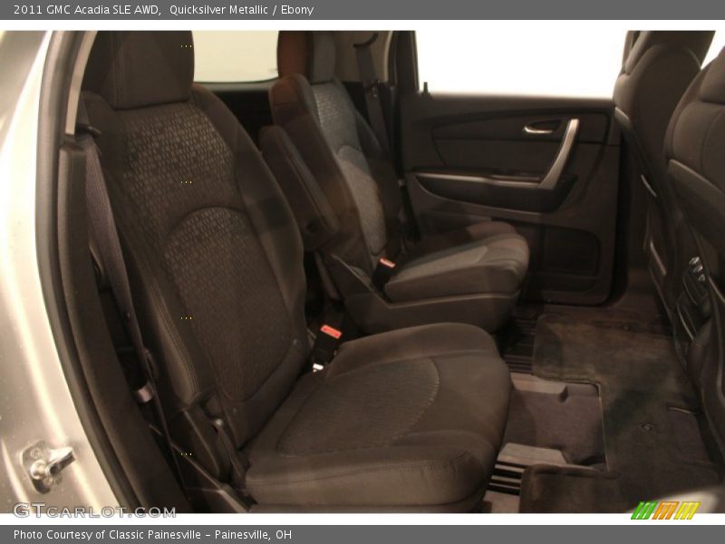 Quicksilver Metallic / Ebony 2011 GMC Acadia SLE AWD