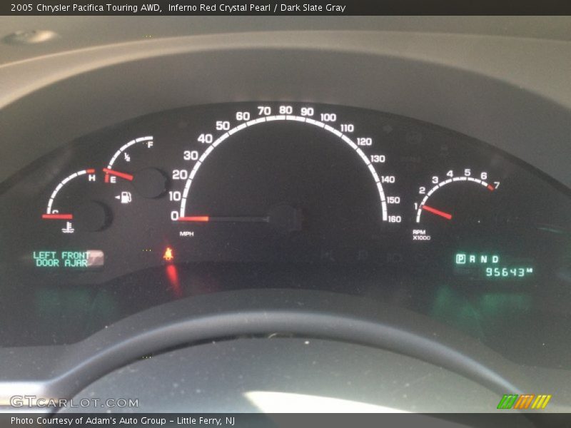 Inferno Red Crystal Pearl / Dark Slate Gray 2005 Chrysler Pacifica Touring AWD