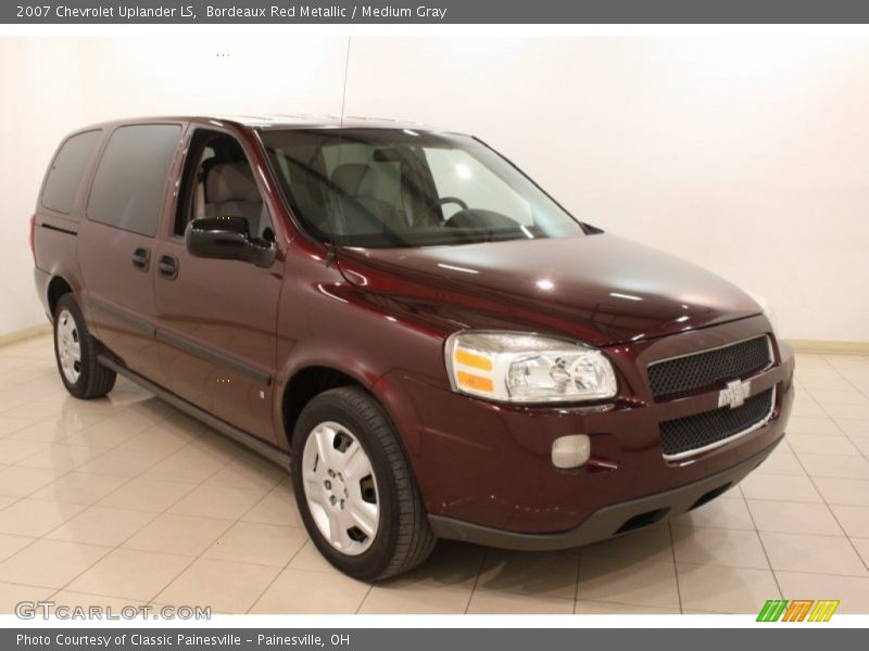 Bordeaux Red Metallic / Medium Gray 2007 Chevrolet Uplander LS