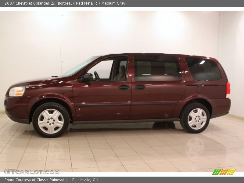 Bordeaux Red Metallic / Medium Gray 2007 Chevrolet Uplander LS