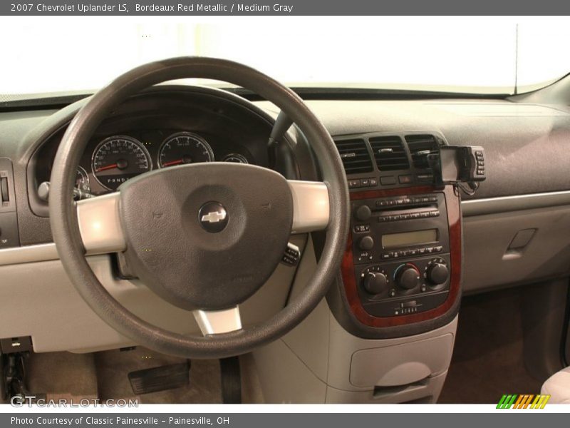 Bordeaux Red Metallic / Medium Gray 2007 Chevrolet Uplander LS