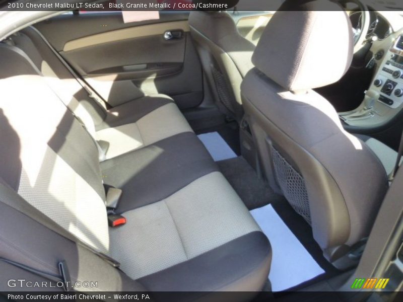 Black Granite Metallic / Cocoa/Cashmere 2010 Chevrolet Malibu LT Sedan