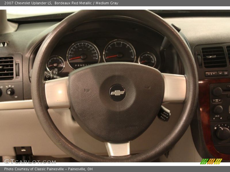 Bordeaux Red Metallic / Medium Gray 2007 Chevrolet Uplander LS
