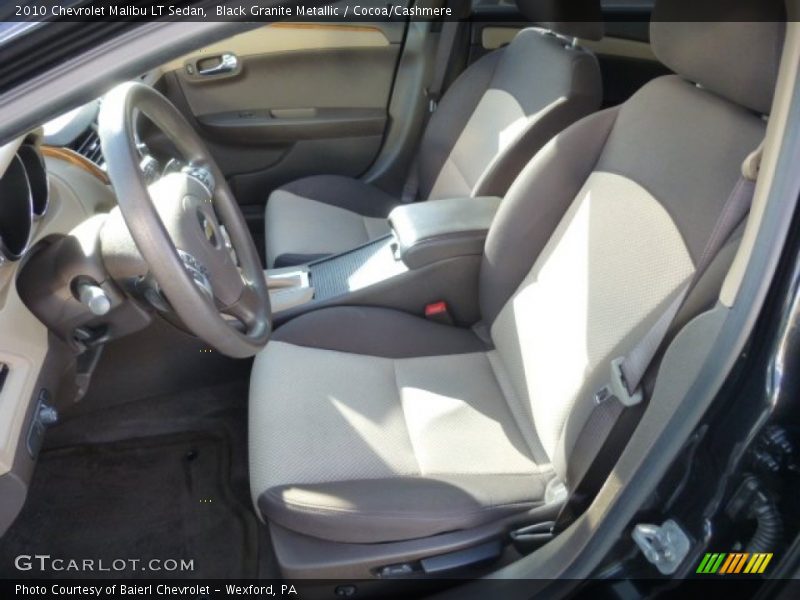  2010 Malibu LT Sedan Cocoa/Cashmere Interior