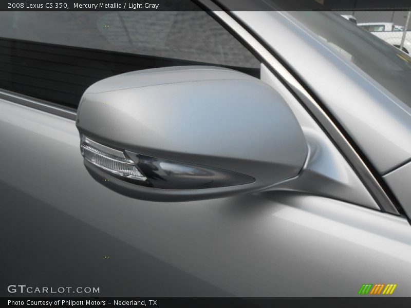 Mercury Metallic / Light Gray 2008 Lexus GS 350