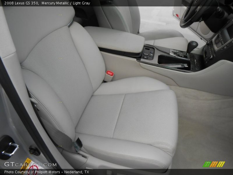 Mercury Metallic / Light Gray 2008 Lexus GS 350