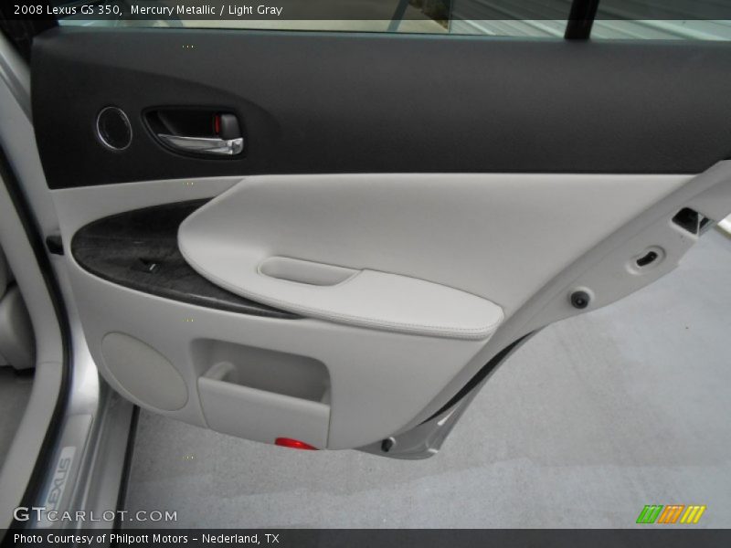 Mercury Metallic / Light Gray 2008 Lexus GS 350