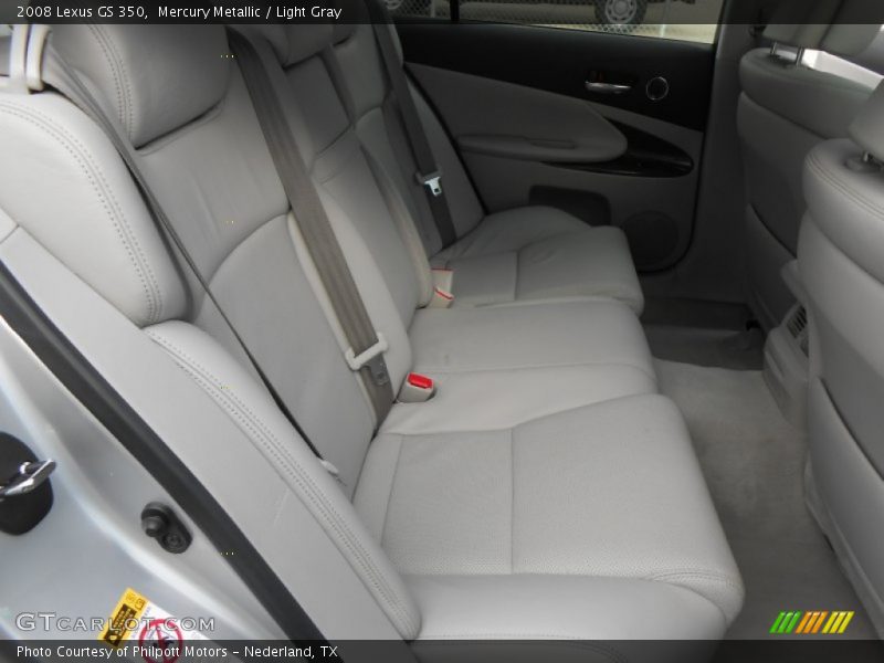 Mercury Metallic / Light Gray 2008 Lexus GS 350