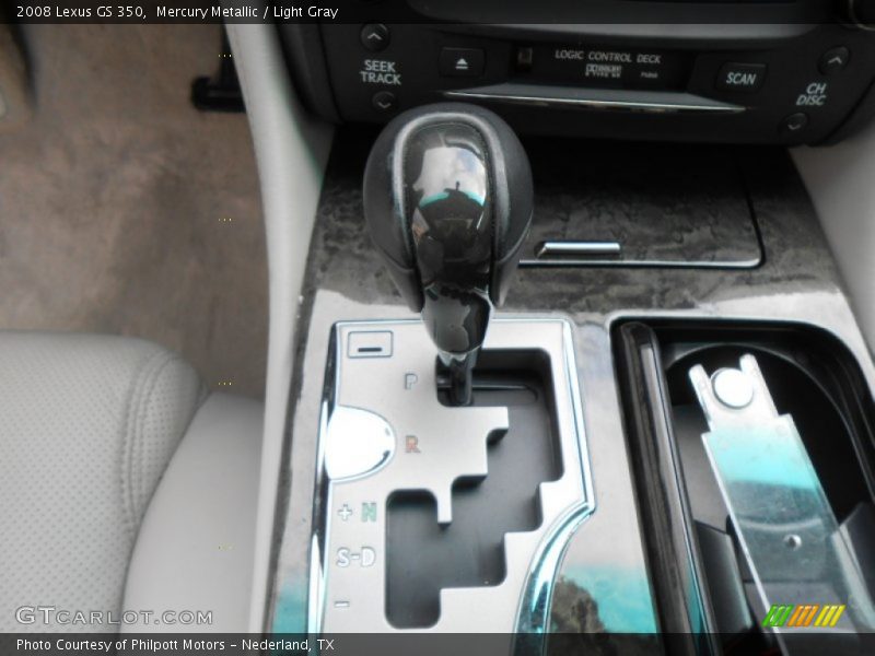 Mercury Metallic / Light Gray 2008 Lexus GS 350