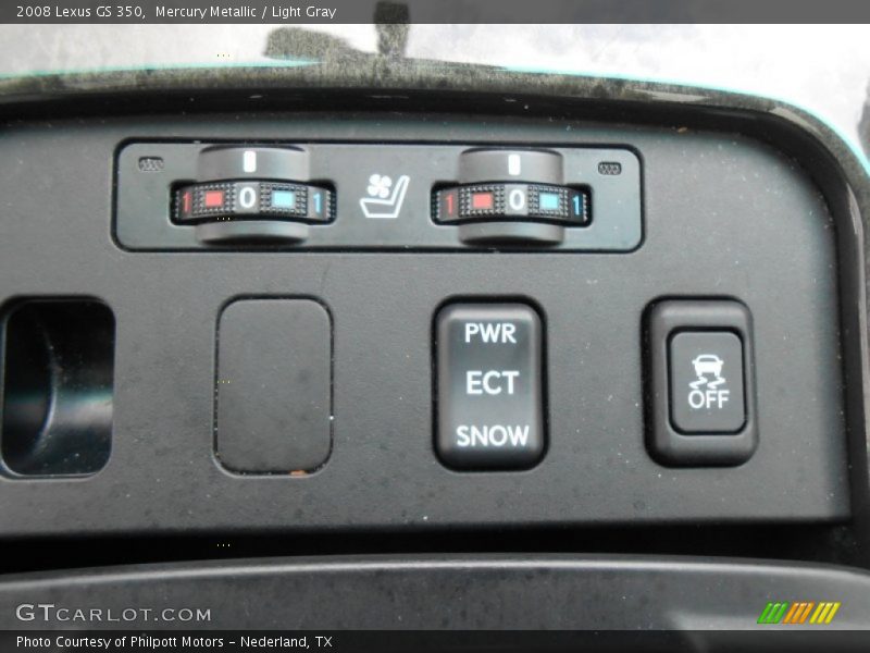 Mercury Metallic / Light Gray 2008 Lexus GS 350