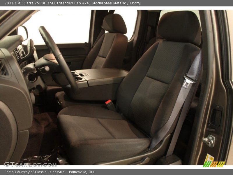 Mocha Steel Metallic / Ebony 2011 GMC Sierra 2500HD SLE Extended Cab 4x4