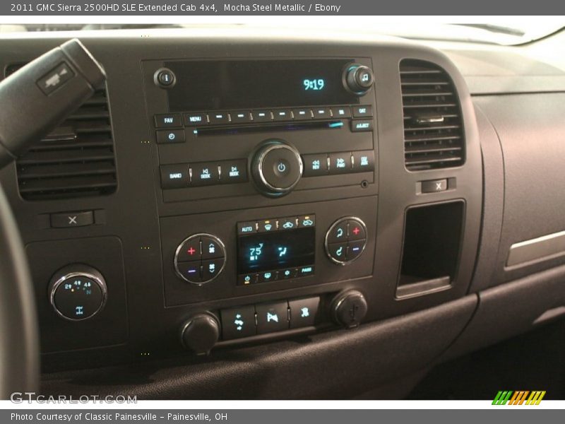 Mocha Steel Metallic / Ebony 2011 GMC Sierra 2500HD SLE Extended Cab 4x4