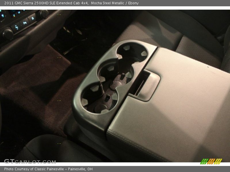 Mocha Steel Metallic / Ebony 2011 GMC Sierra 2500HD SLE Extended Cab 4x4
