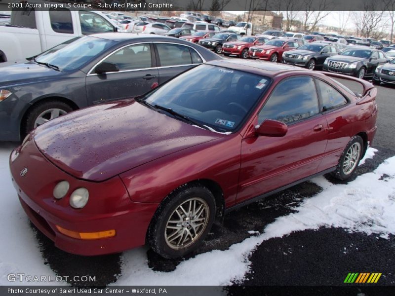 Front 3/4 View of 2001 Integra LS Coupe
