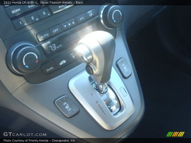 Urban Titanium Metallic / Black 2010 Honda CR-V EX-L