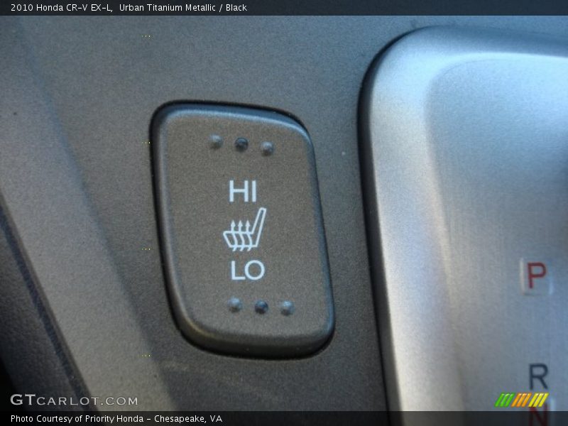 Urban Titanium Metallic / Black 2010 Honda CR-V EX-L