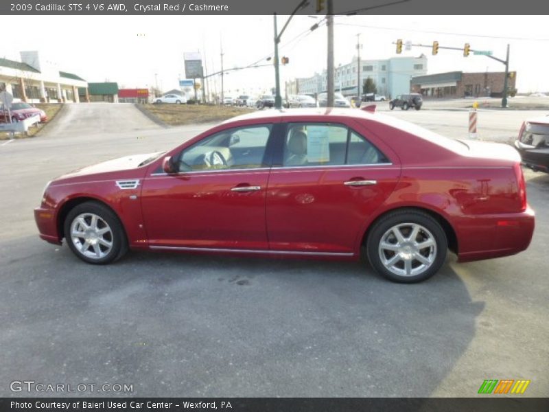 Crystal Red / Cashmere 2009 Cadillac STS 4 V6 AWD
