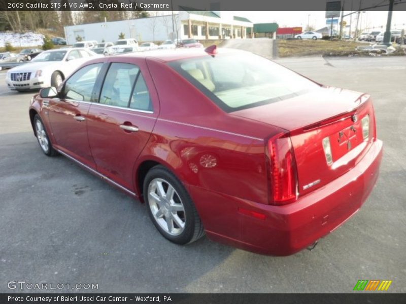 Crystal Red / Cashmere 2009 Cadillac STS 4 V6 AWD