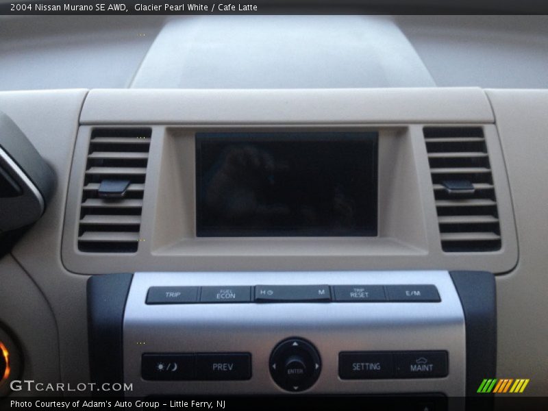 Glacier Pearl White / Cafe Latte 2004 Nissan Murano SE AWD