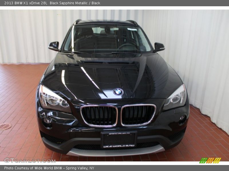 Black Sapphire Metallic / Black 2013 BMW X1 xDrive 28i