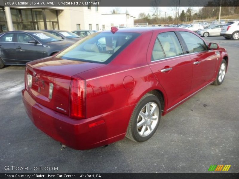 Crystal Red / Cashmere 2009 Cadillac STS 4 V6 AWD