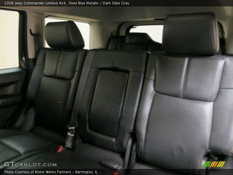 Steel Blue Metallic / Dark Slate Gray 2008 Jeep Commander Limited 4x4