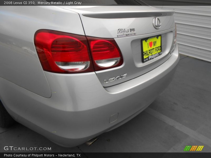 Mercury Metallic / Light Gray 2008 Lexus GS 350