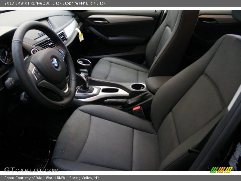 Black Sapphire Metallic / Black 2013 BMW X1 xDrive 28i