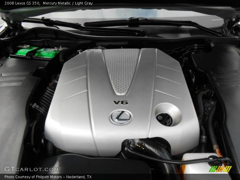 Mercury Metallic / Light Gray 2008 Lexus GS 350