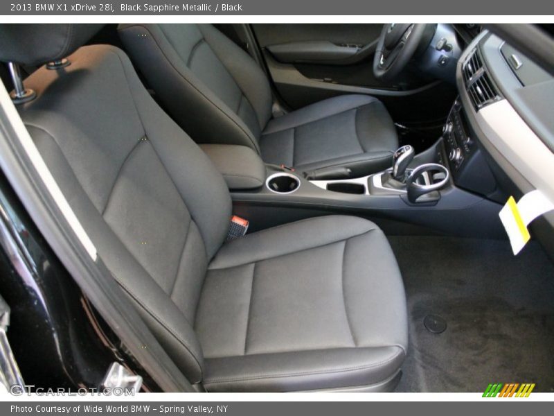 Black Sapphire Metallic / Black 2013 BMW X1 xDrive 28i