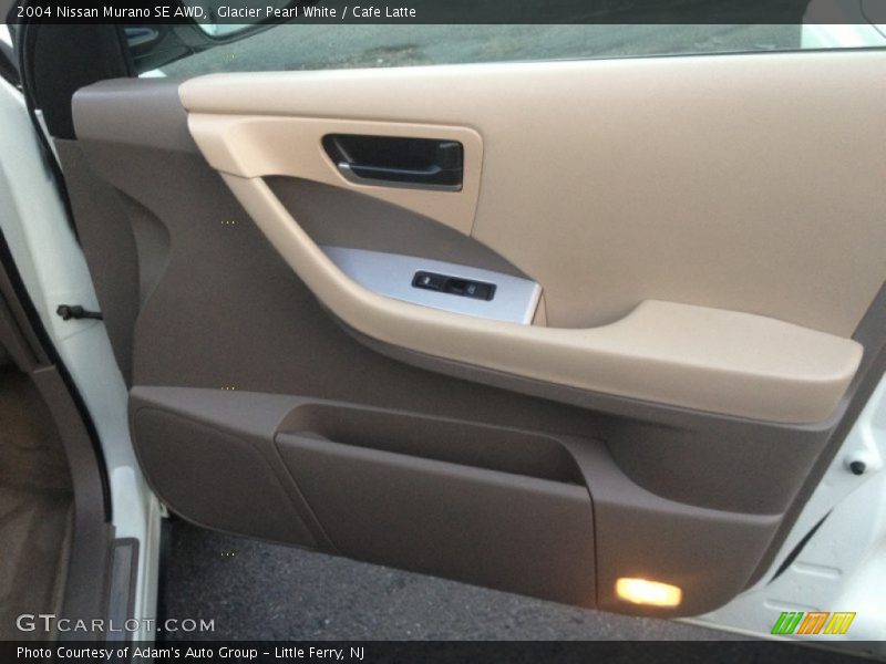 Glacier Pearl White / Cafe Latte 2004 Nissan Murano SE AWD