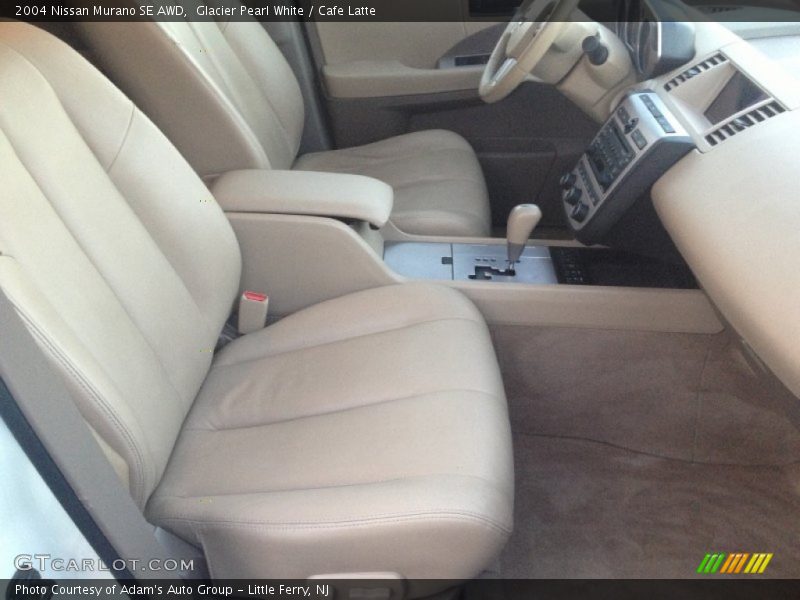 Glacier Pearl White / Cafe Latte 2004 Nissan Murano SE AWD