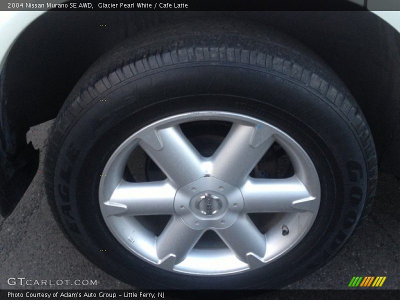 Glacier Pearl White / Cafe Latte 2004 Nissan Murano SE AWD