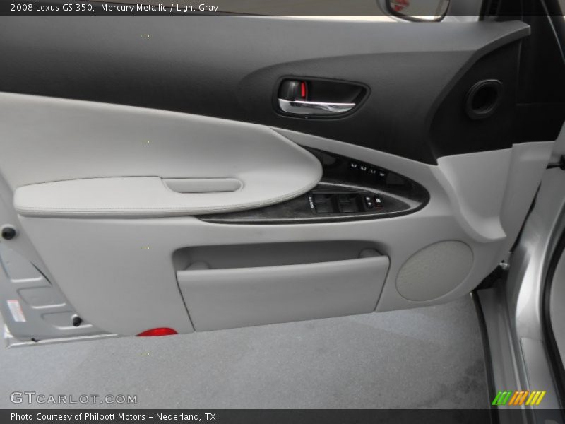 Mercury Metallic / Light Gray 2008 Lexus GS 350