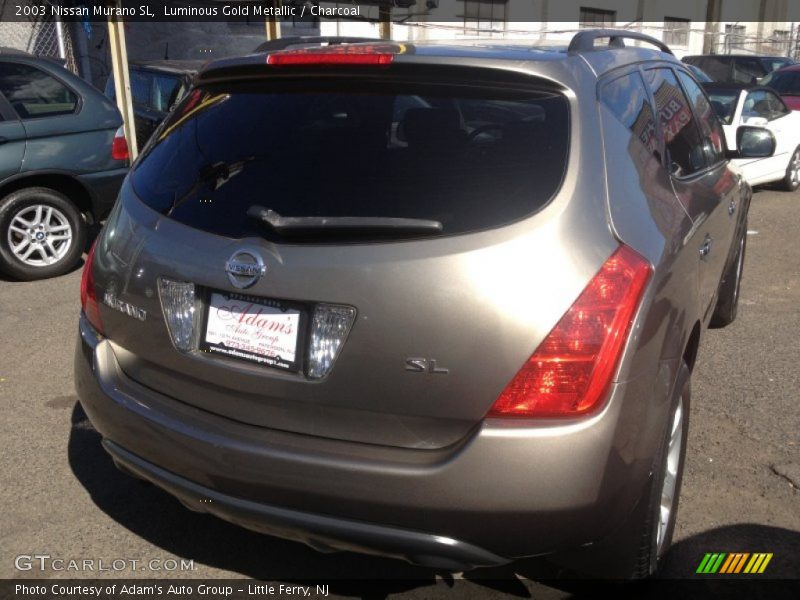 Luminous Gold Metallic / Charcoal 2003 Nissan Murano SL