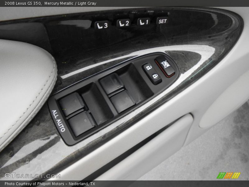 Mercury Metallic / Light Gray 2008 Lexus GS 350