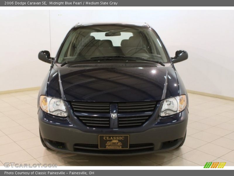 Midnight Blue Pearl / Medium Slate Gray 2006 Dodge Caravan SE
