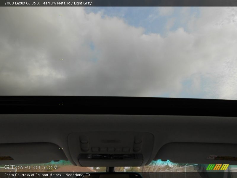 Mercury Metallic / Light Gray 2008 Lexus GS 350