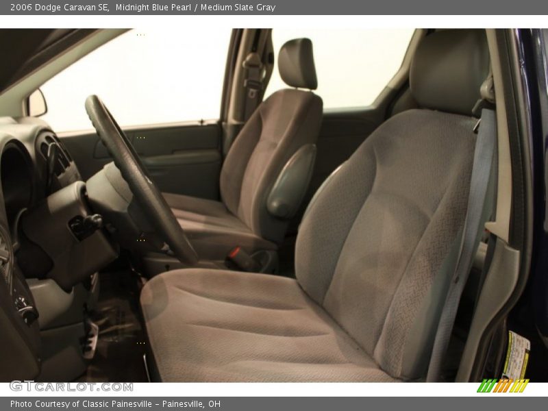 Midnight Blue Pearl / Medium Slate Gray 2006 Dodge Caravan SE